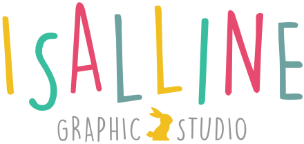 Logotype, Isalline, graphiste et illustratrice