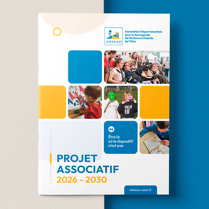 Couverture du Projet Associatif de l'ADSEAO.