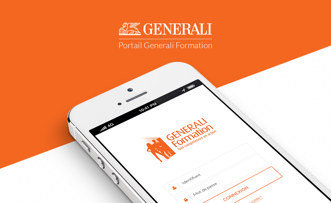 Portail Generali Formation version mobile